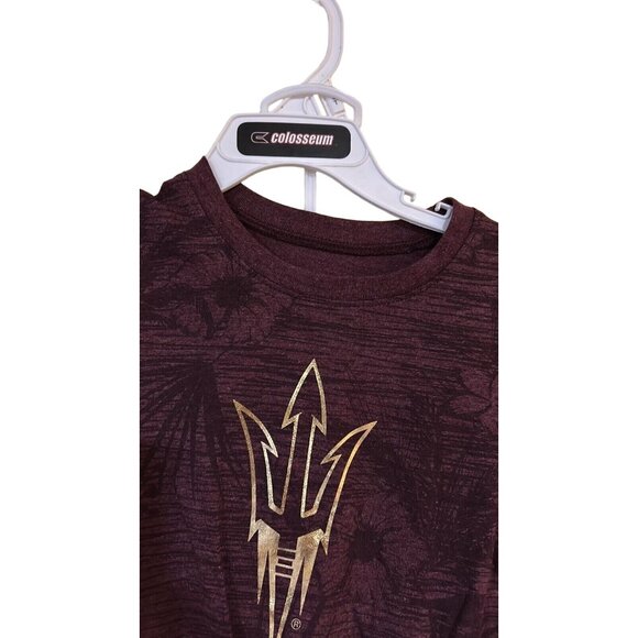 NEW ASU Arizona State Sun Devils Colosseum Hawaiian Shirt Shorts Set 3T Girls - Picture 8 of 9